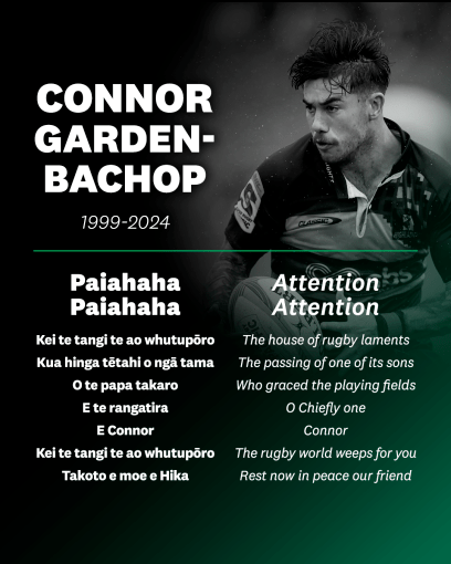 Rest in Love Connor Garden-Bachop